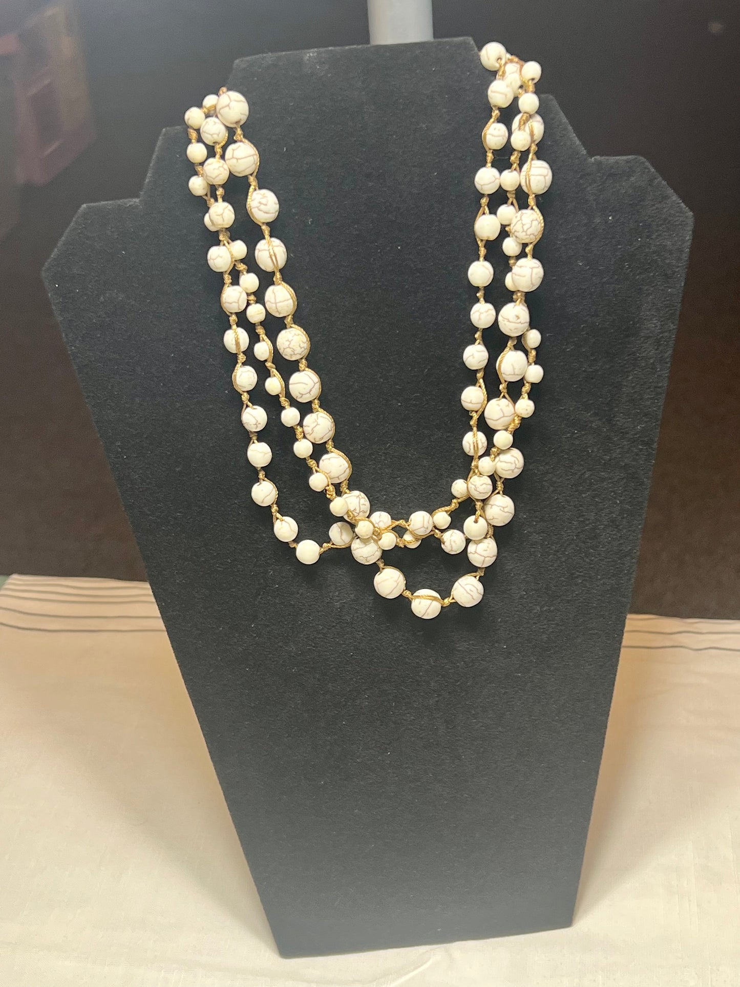 White Turquoise Necklace