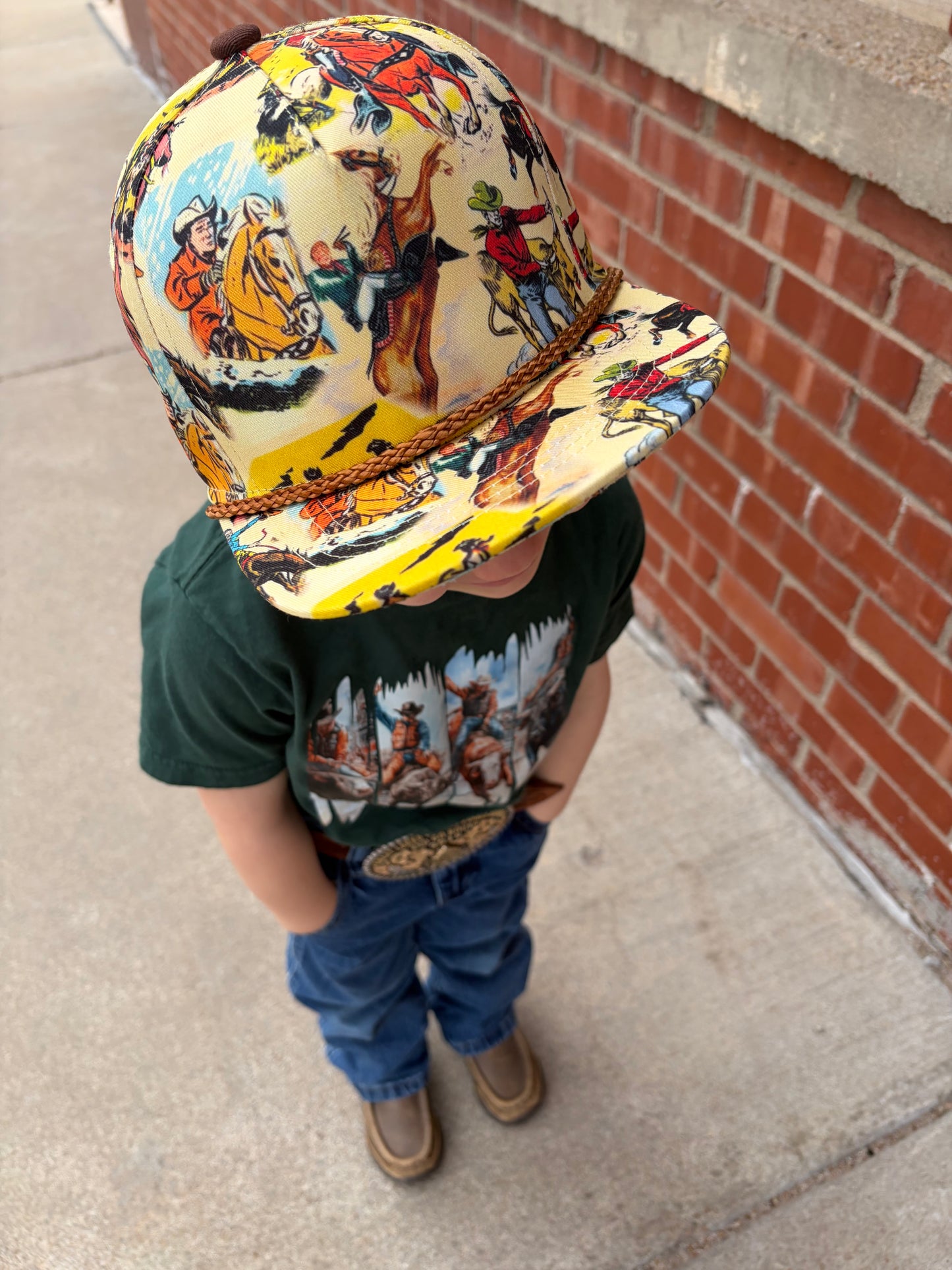 Toddler Western Rodeo SnapBack Hat