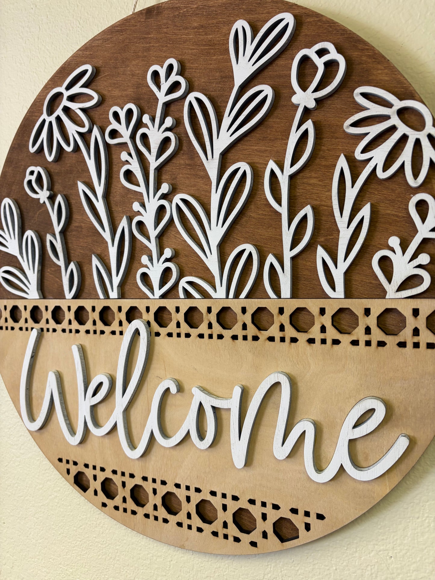 Welcome Door Hanger