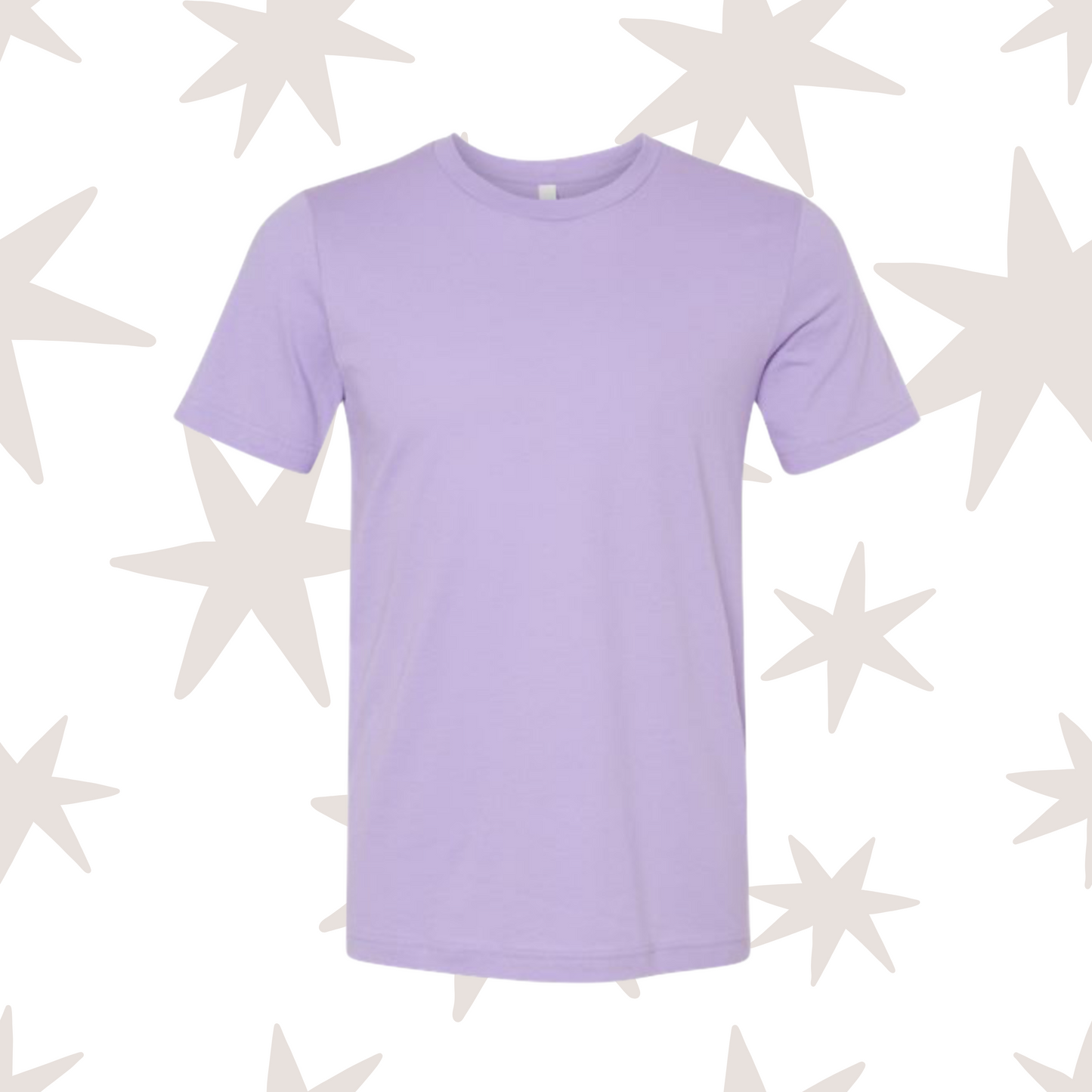 Dark Lavender Bella + Canvas T-Shirt