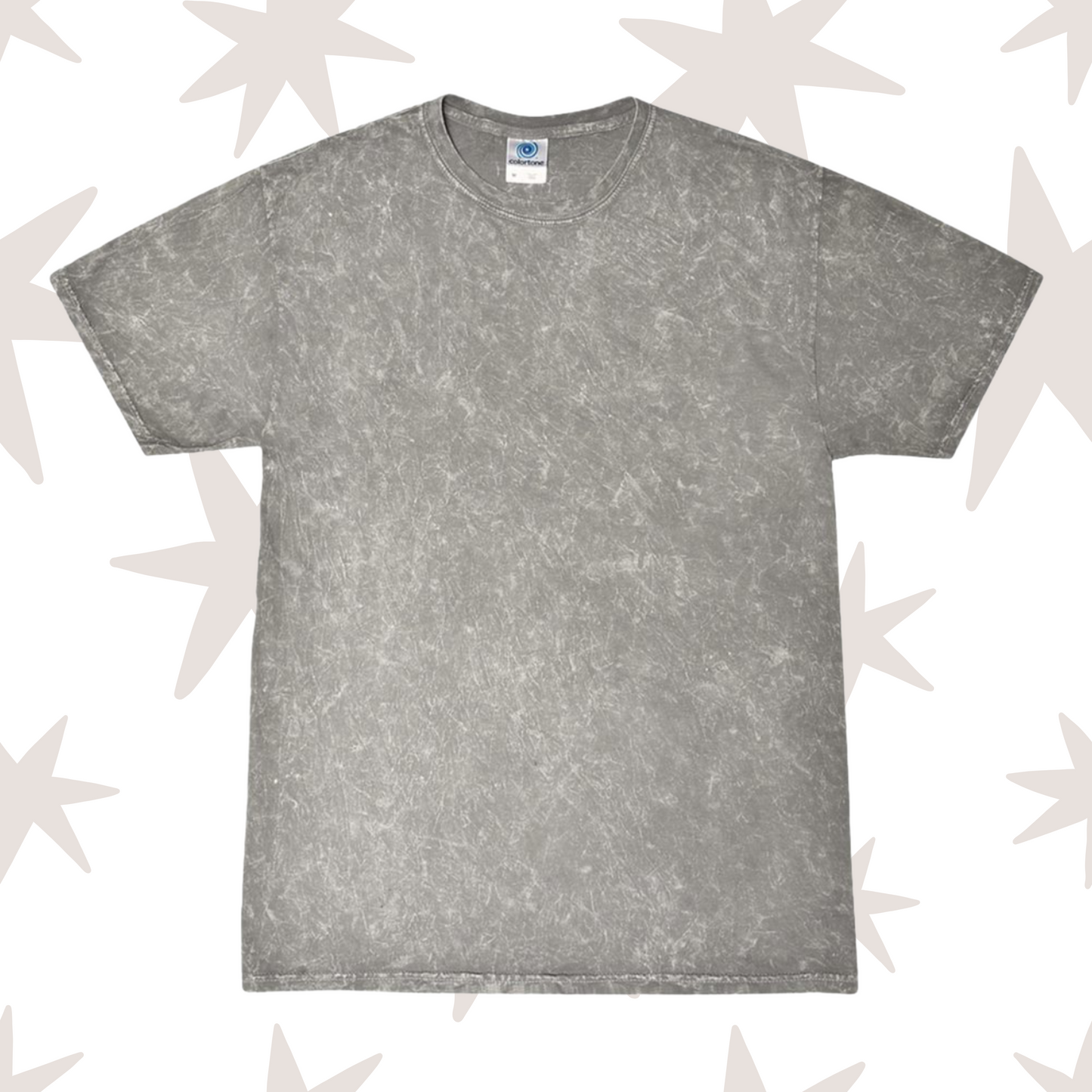 Grey Mineral Wash Colortone T-Shirt