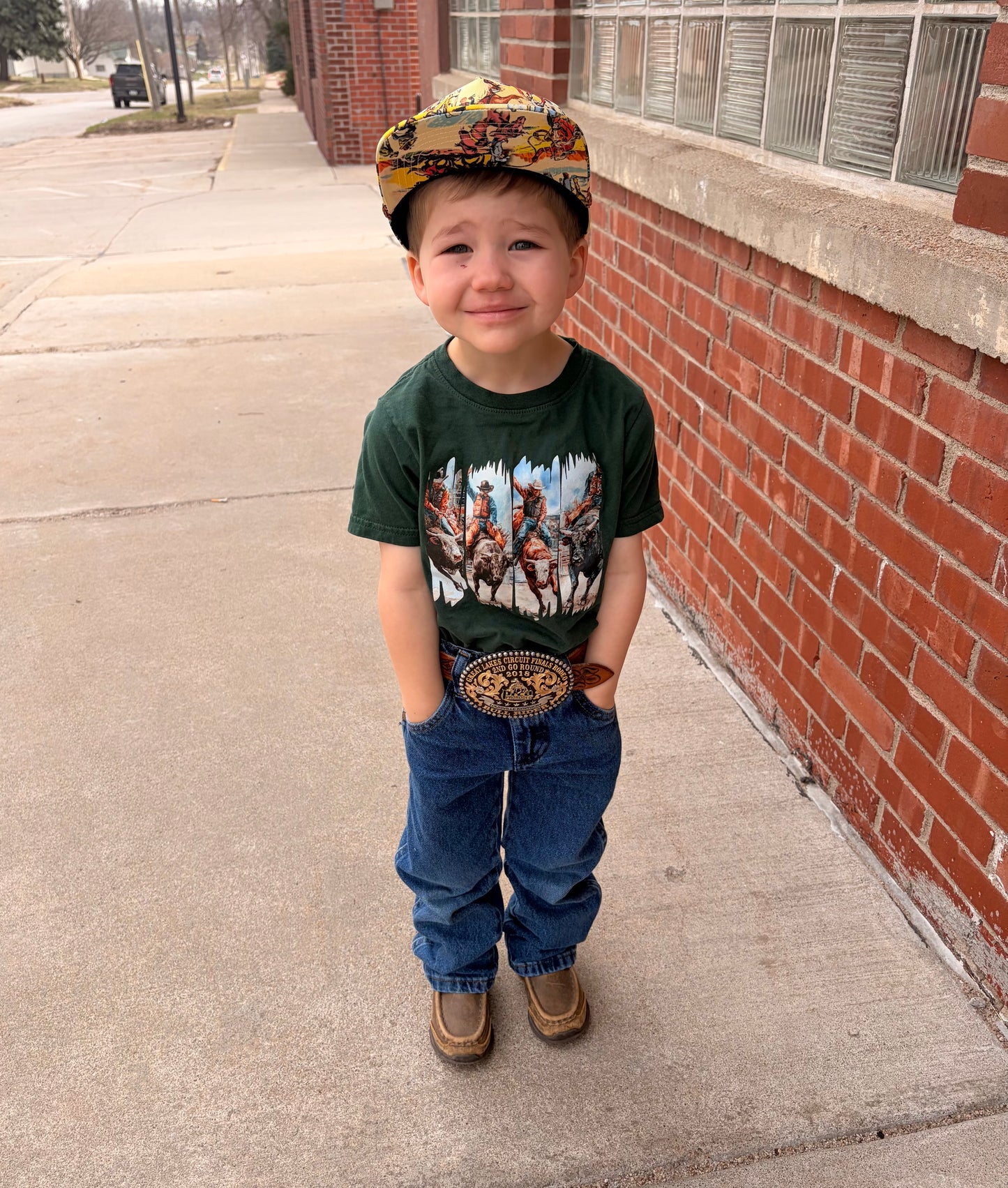 Toddler Western Rodeo SnapBack Hat
