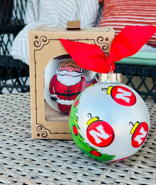 Nebraska Christmas Ornament