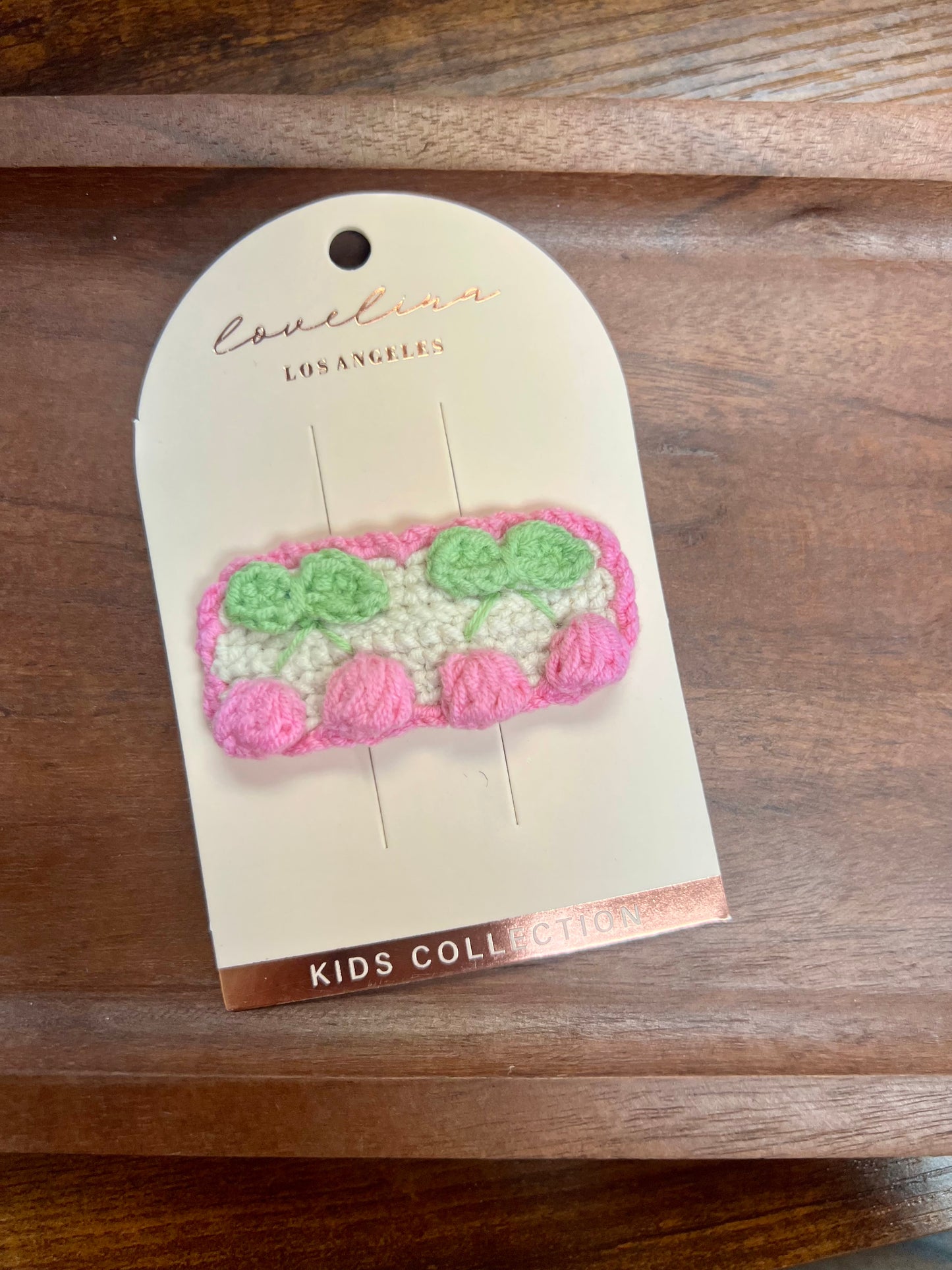Crocheted Hair Clip