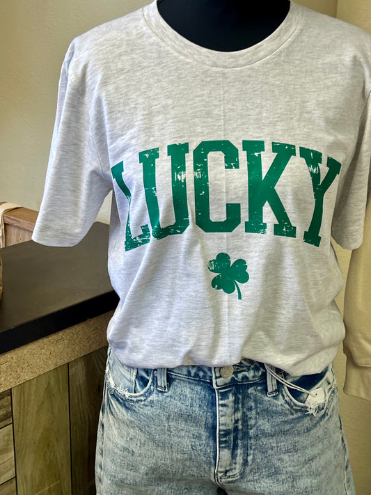 Lucky Bella + Canvas T-Shirt
