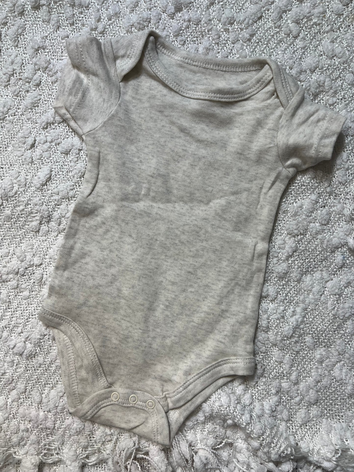 Natural Heather HB Onesie