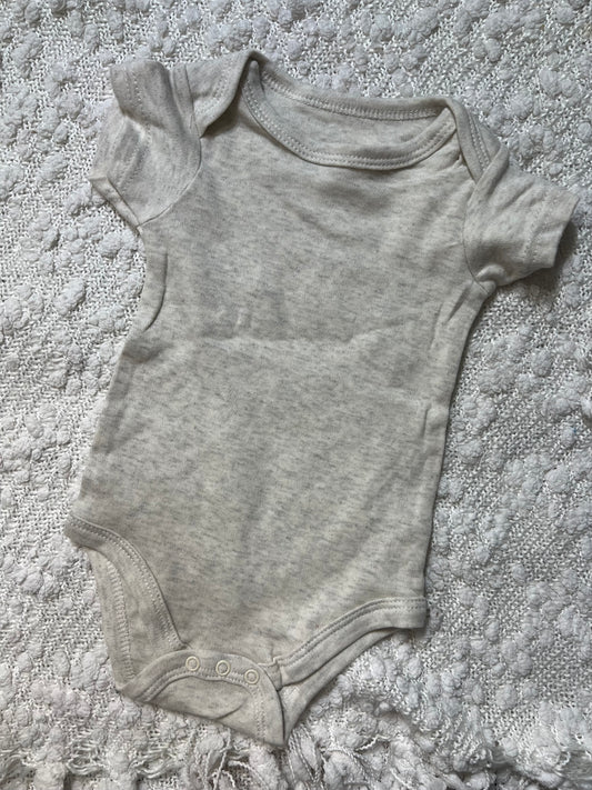 Natural Heather HB Onesie