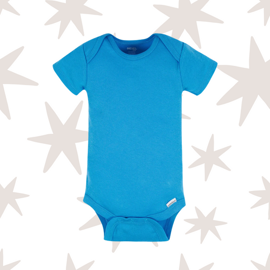 Sky Blue Gerber Onesie