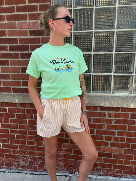 Rather Be At The Lake Gildan T-Shirt