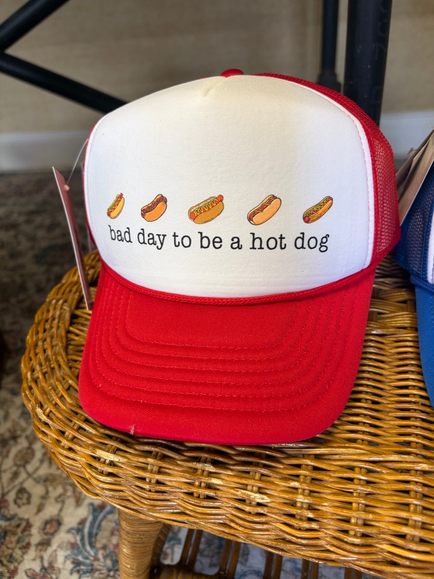 Bad Day To Be A Hotdog Foam Trucker Hat