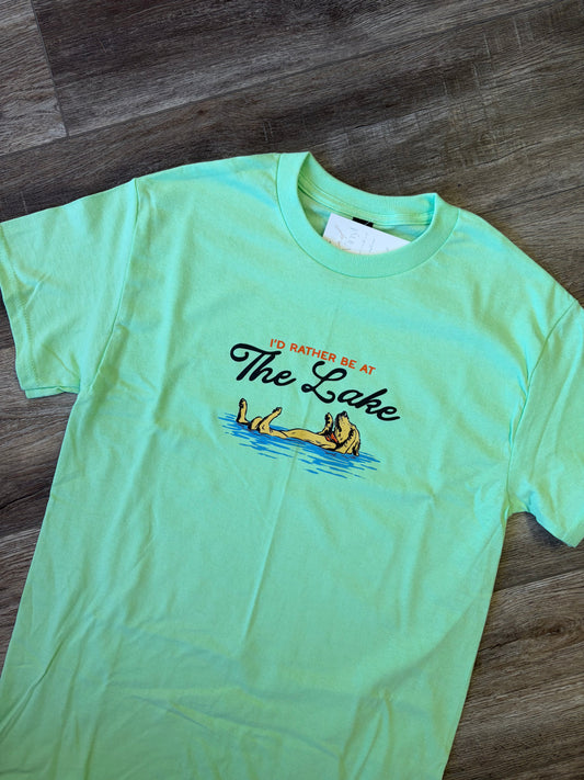 Rather Be At The Lake Gildan T-Shirt