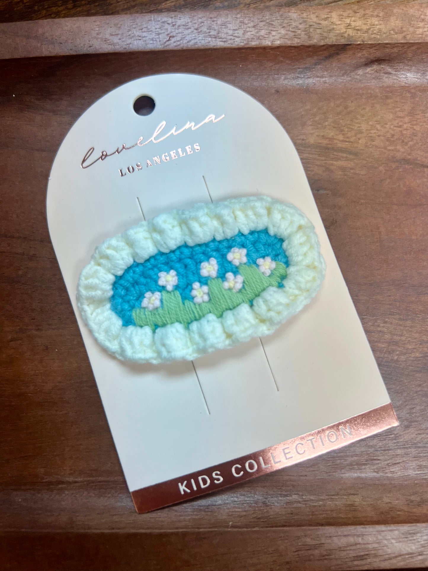 Crocheted Hair Clip