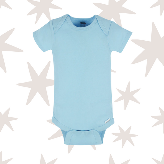 Light Blue Gerber Onesie