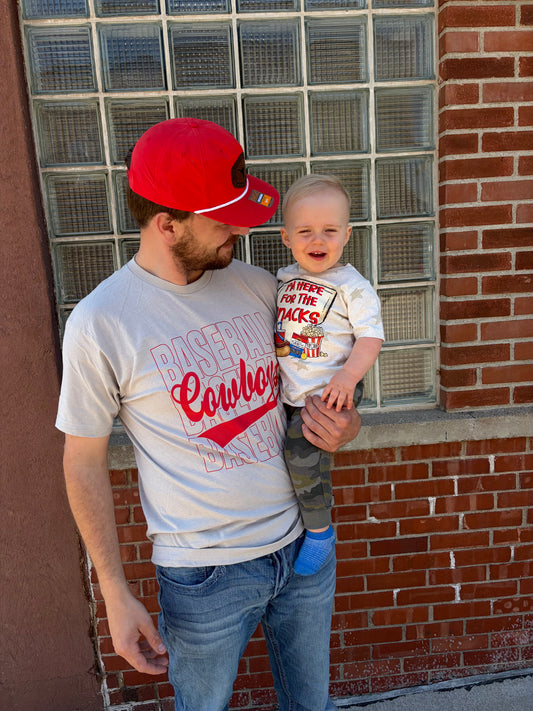 Cowboys Baseball Tultex T-Shirt
