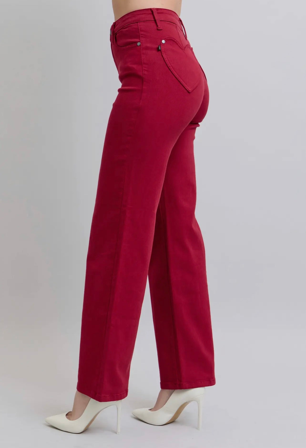 Judy Blue Heart Breaker High Waisted 90’s Straight Jeans