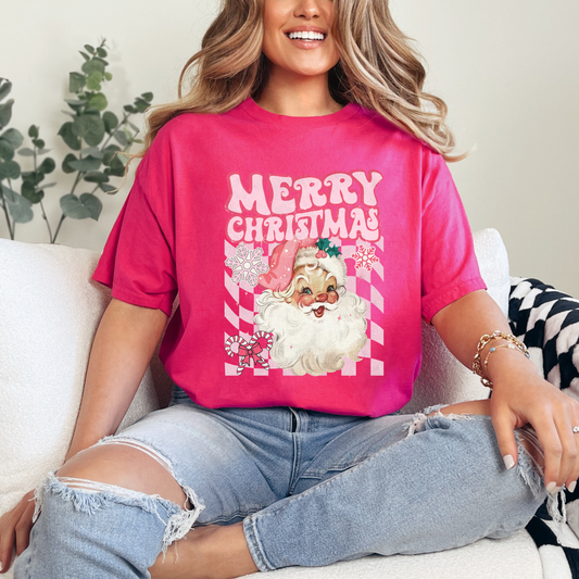 Merry Christmas Pink