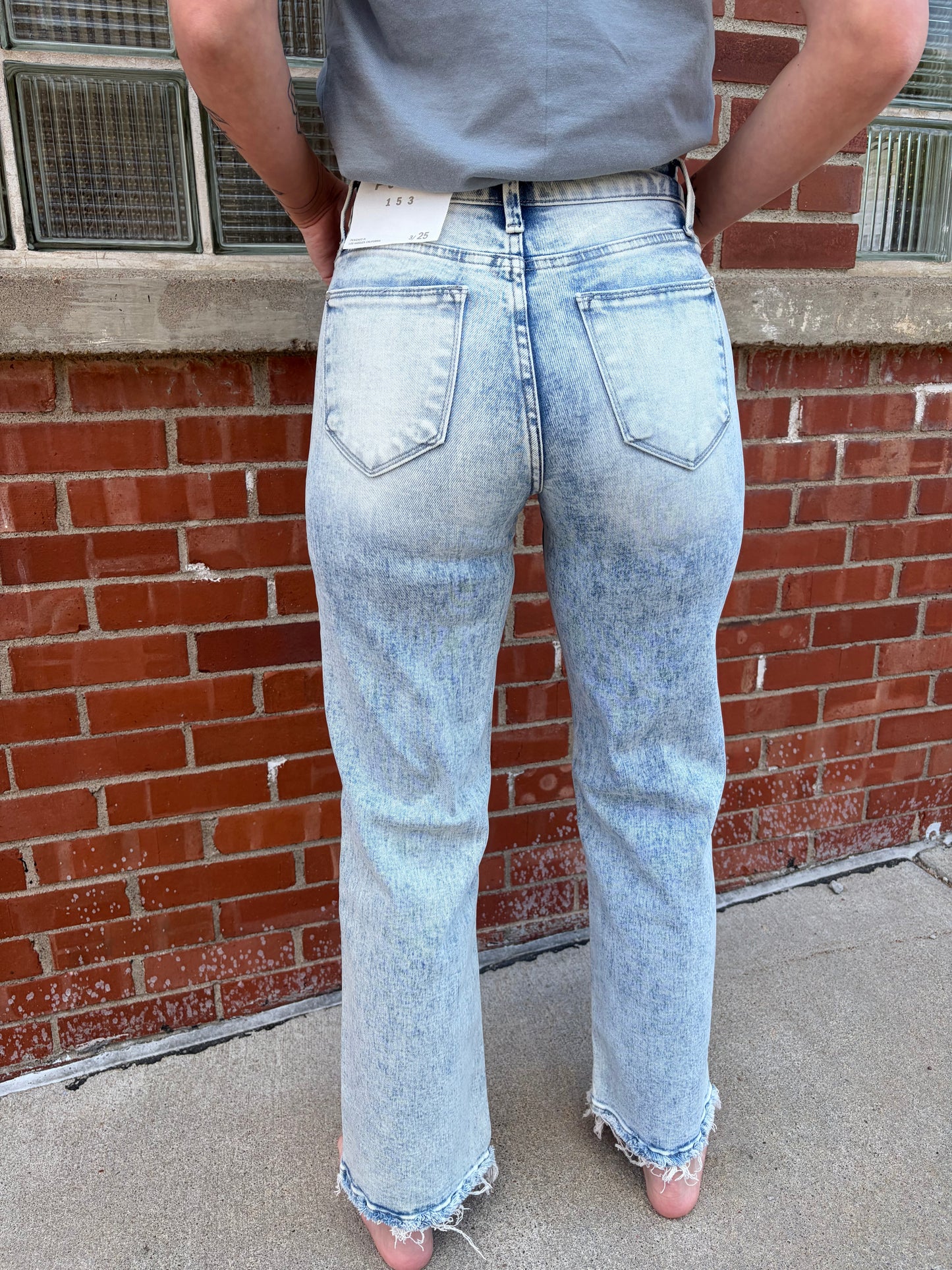 Petra 153 Super High Rise Stretch Classic Straight Jeans