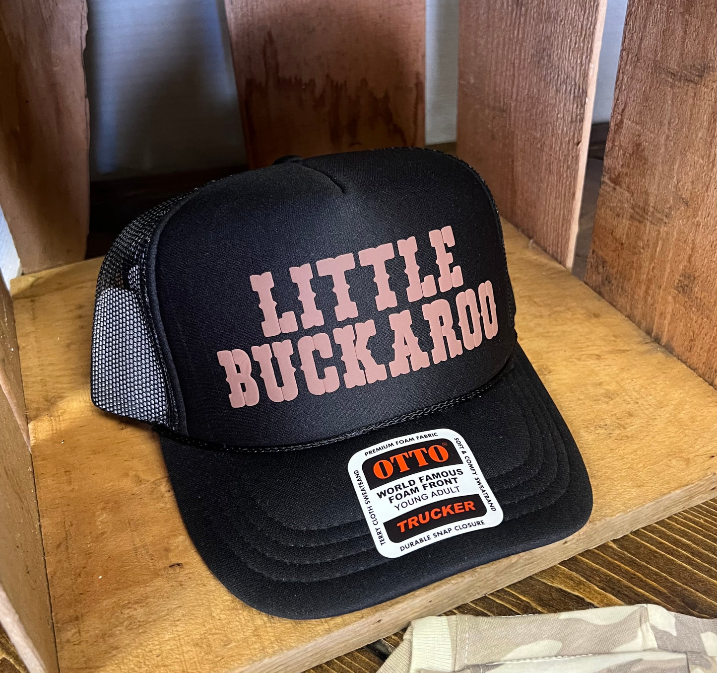 Little Buckaroo Kids Puff Foam Trucker Hat