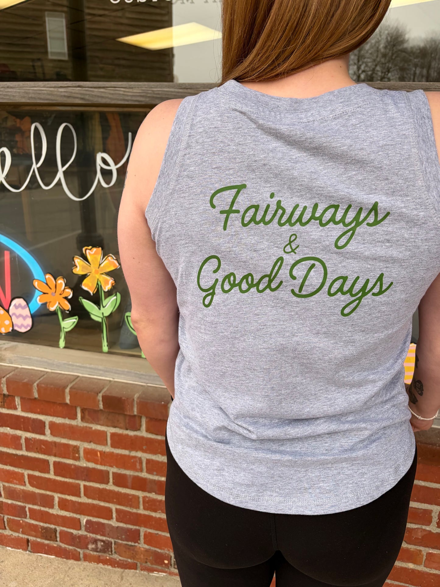 “Fairways & Good Days” LAT Women’s Tank