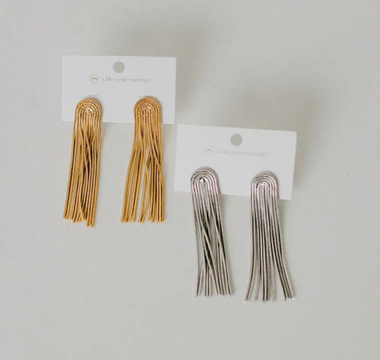 Dazzling Tassel Earrings