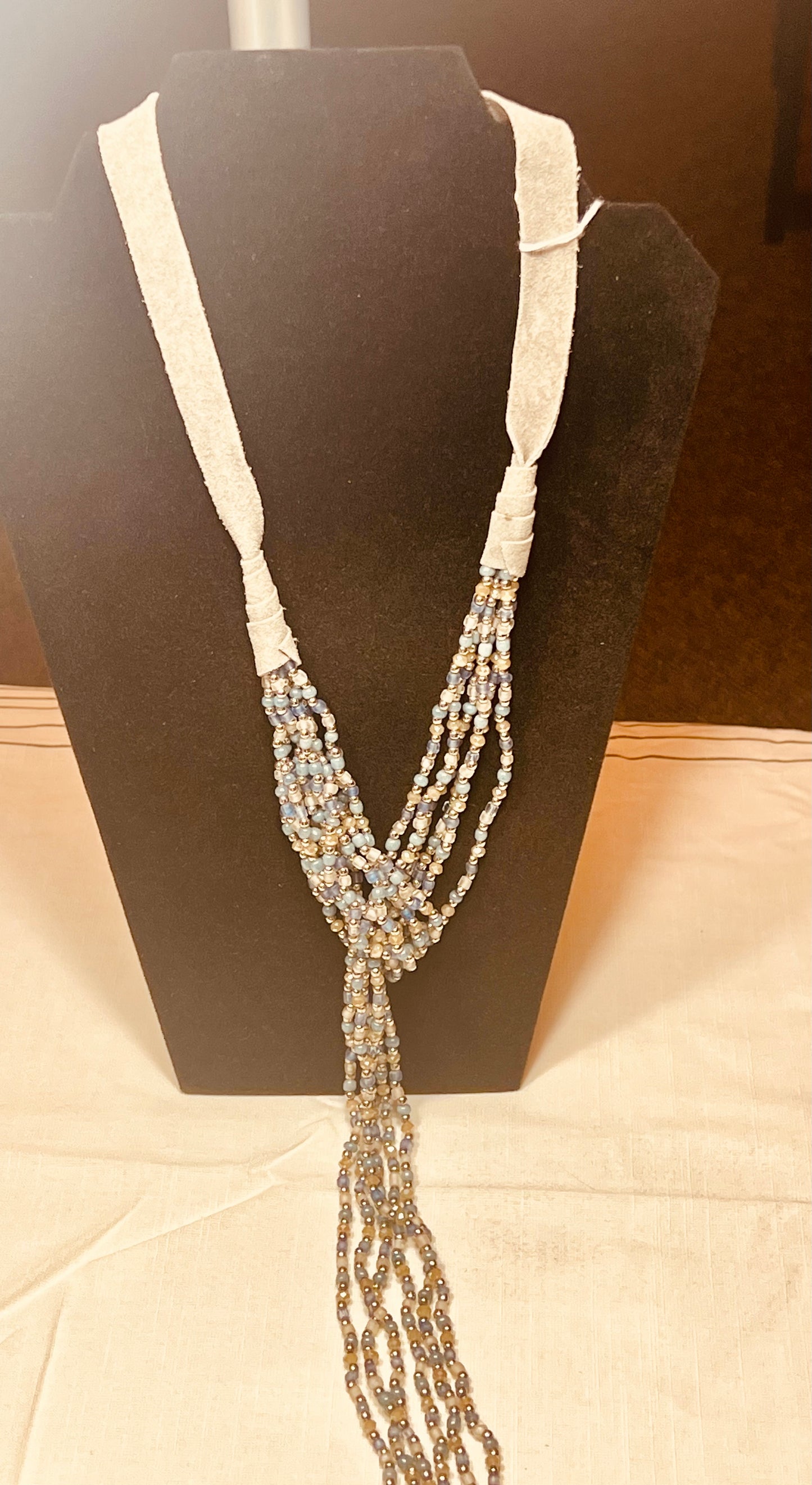 Beaded Loop Through Necklace