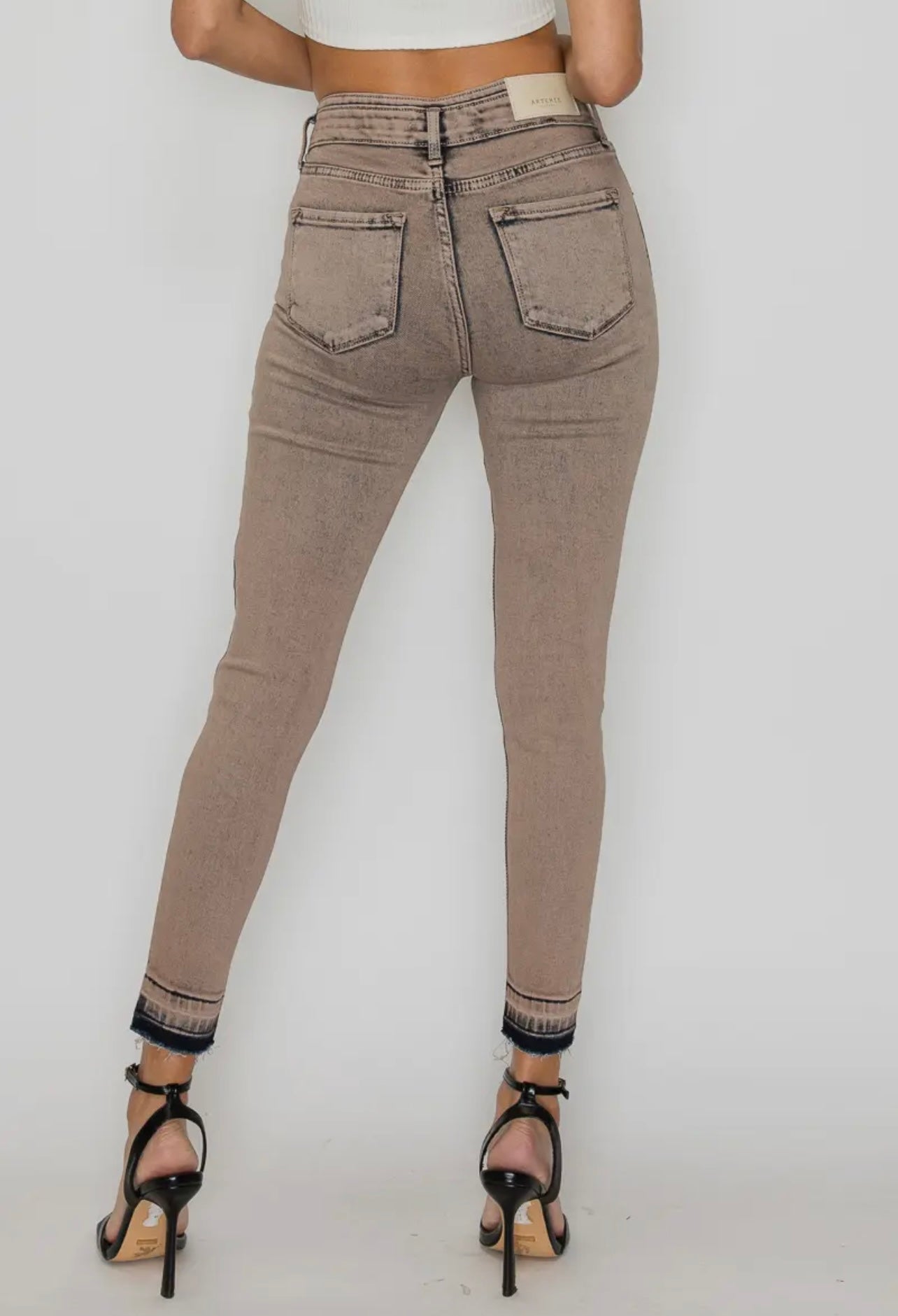 Artemis Vintage High Rise Stretch Skinny Jeans