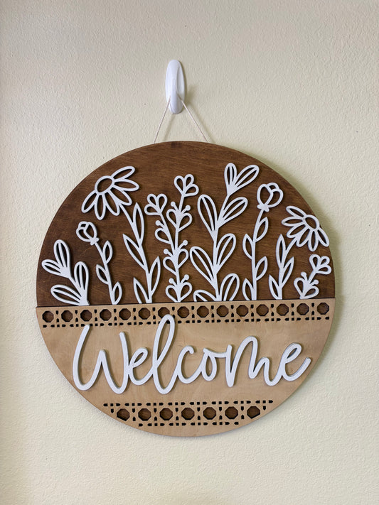 Welcome Door Hanger