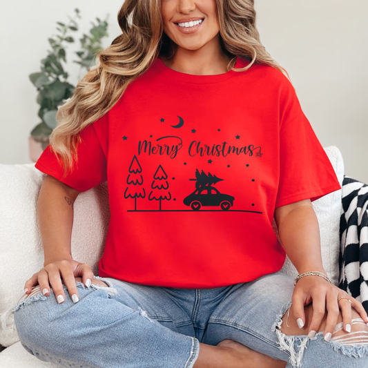 Merry Christmas Car