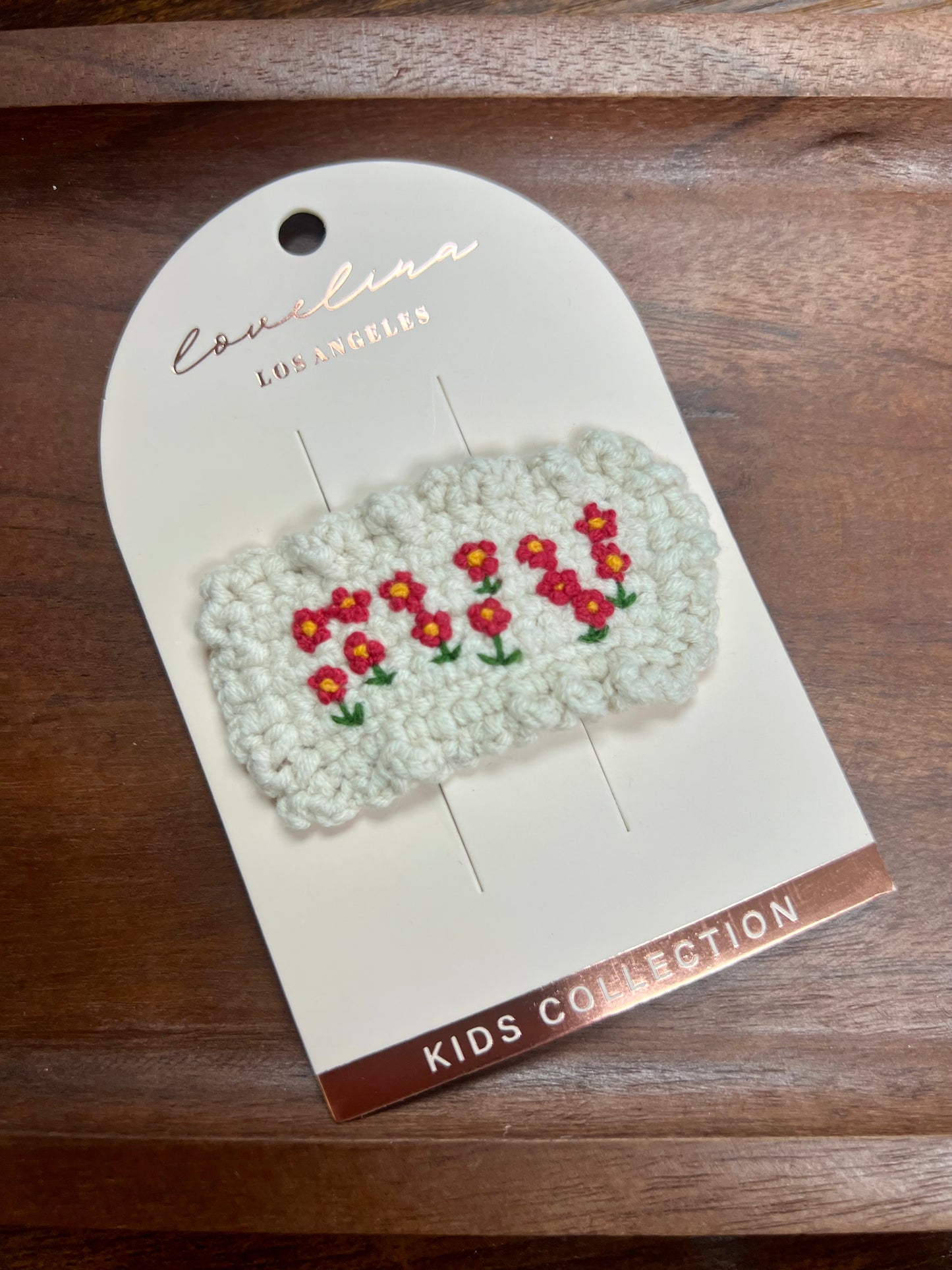 Crocheted Hair Clip