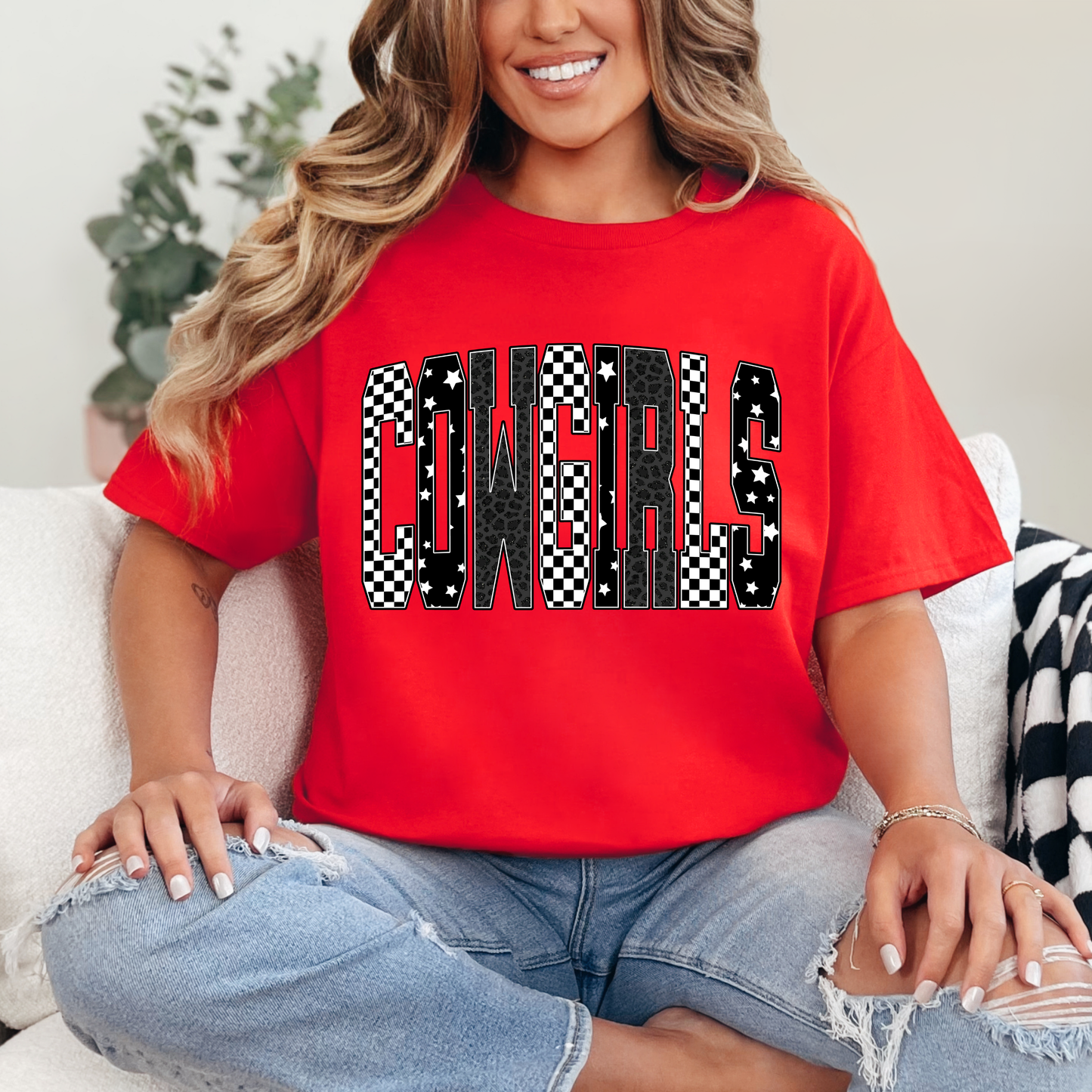 Block Letter Cowgirls