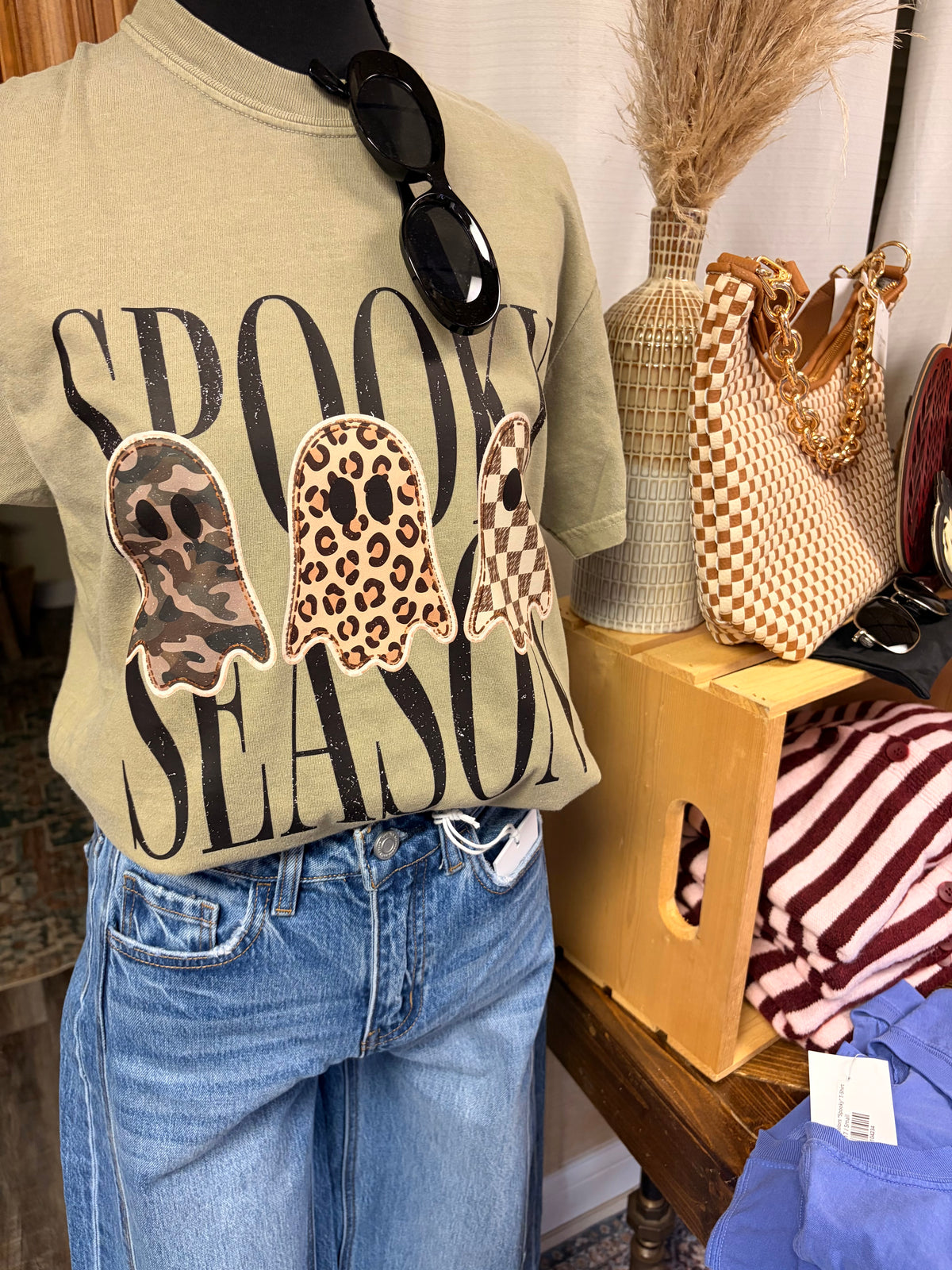 Spooky Season Sandstone Comfort Colors T-Shirt