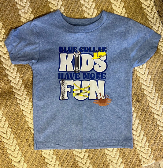 Blue Collar Kids Toddler Bella + Canvas T-Shirt