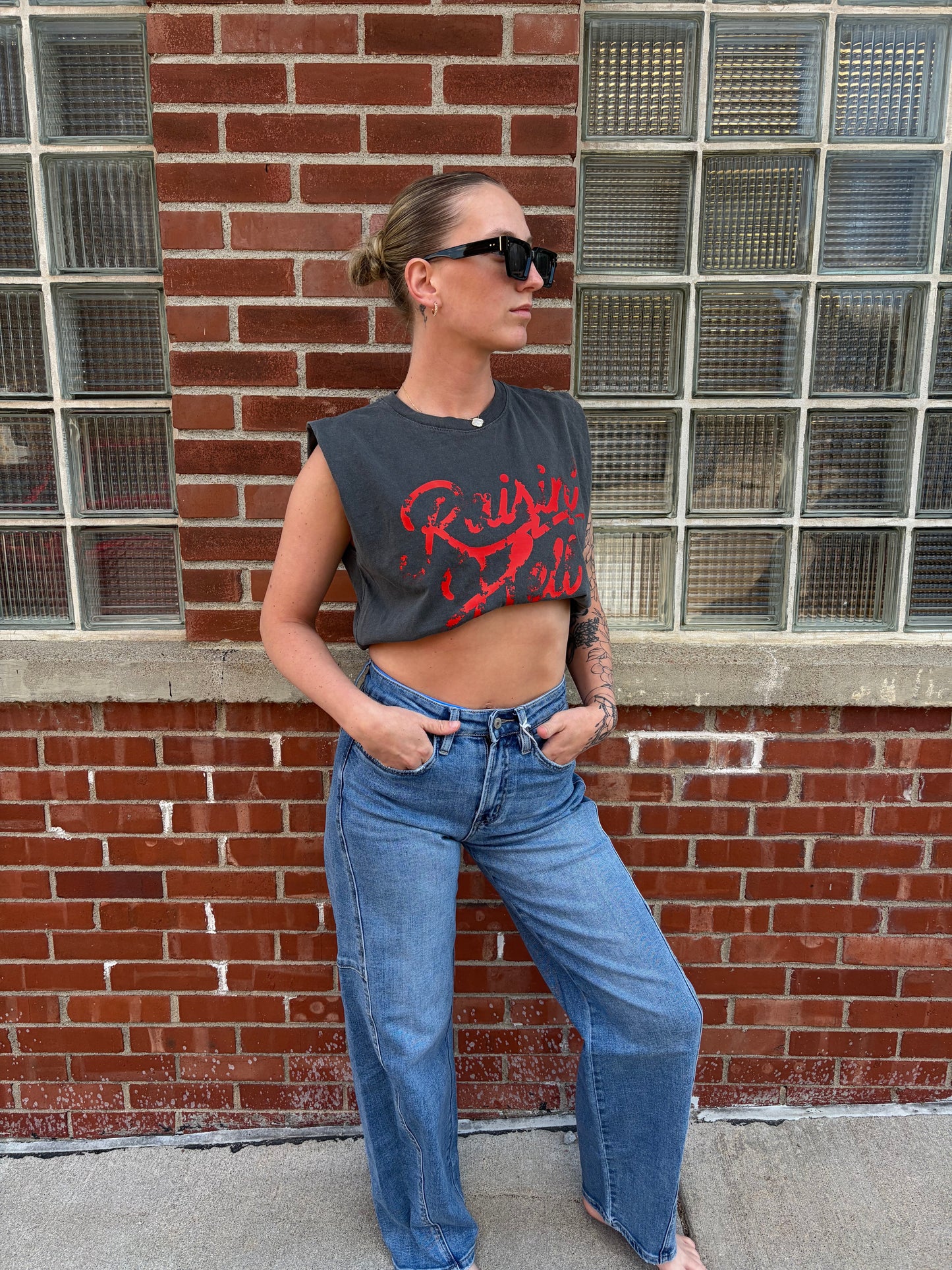 Raisin’ Hell American Apparel Muscle Tank
