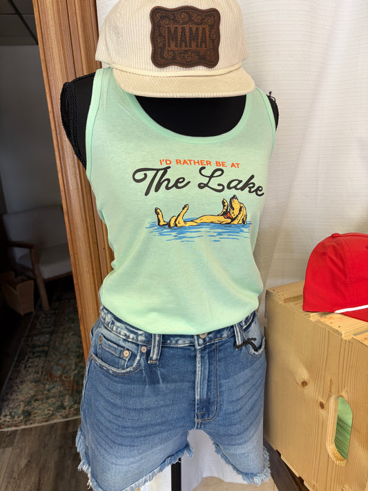 Rather Be At The Lake Next Level Tank