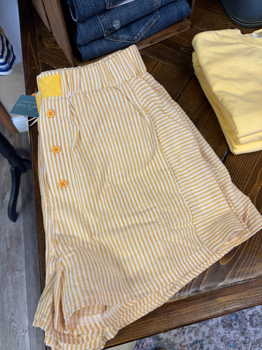 Yellow Striped Boxer Short
