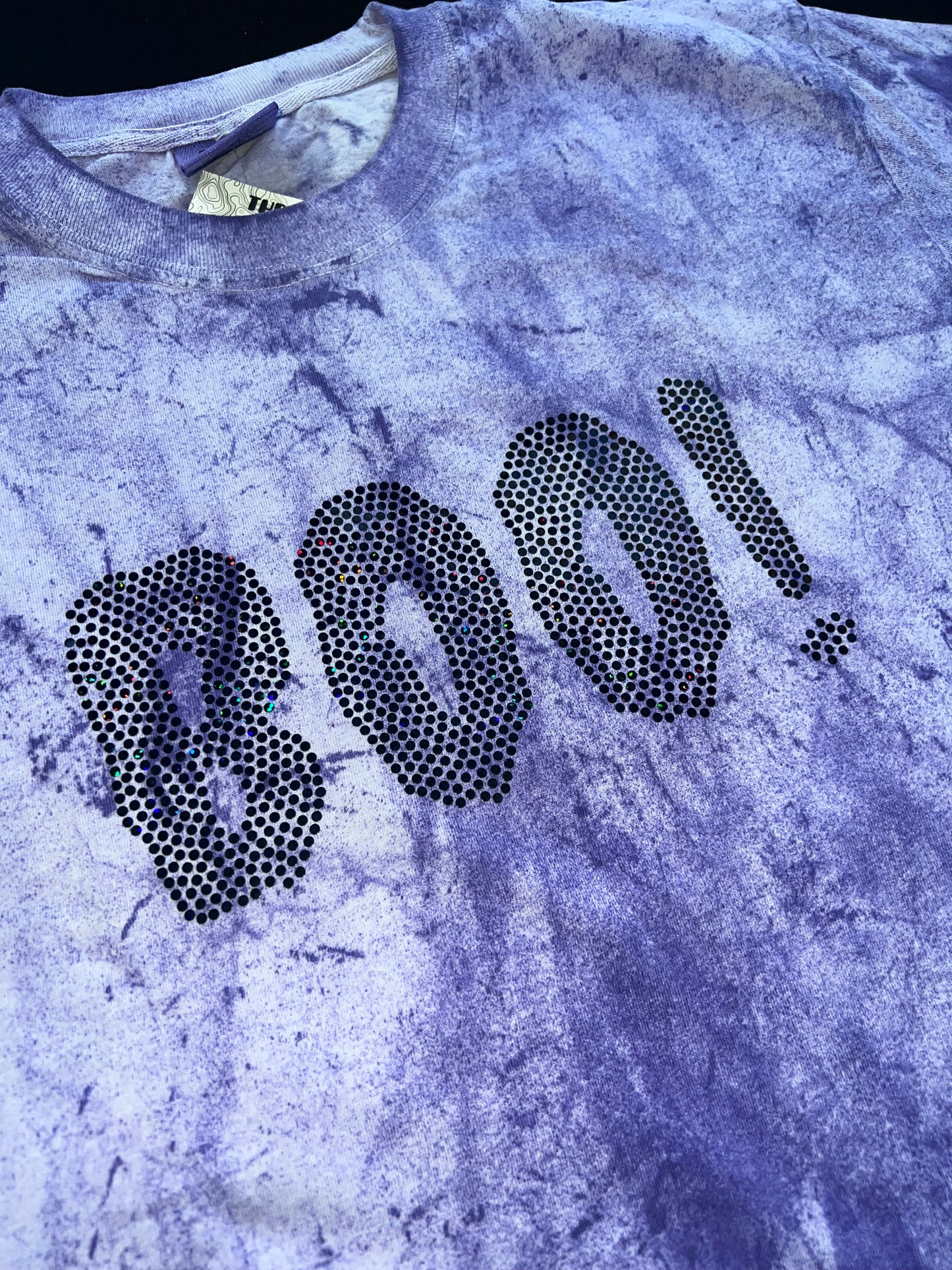 BOO! Spangle Comfort Colors Color-blast Tee