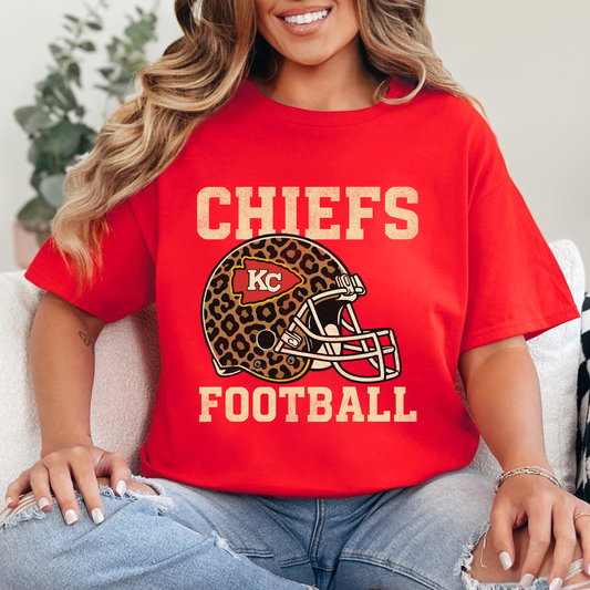 Leopard Helmet Football