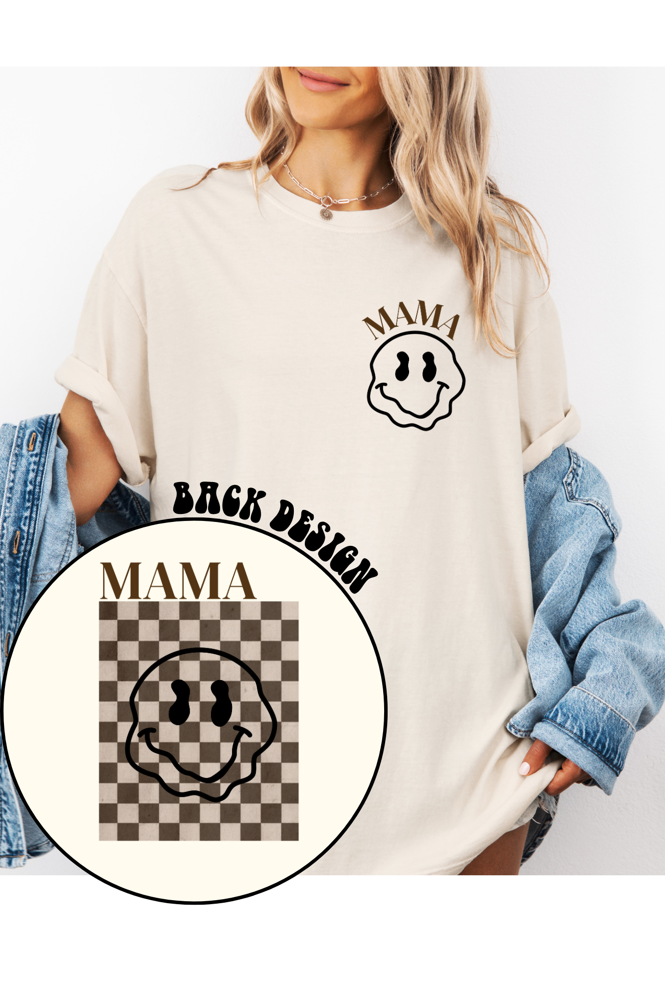 MAMA Checkered Smiley