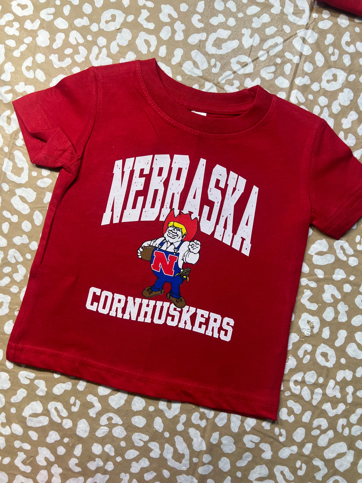 N Infant Rabbit Skins Red Tee