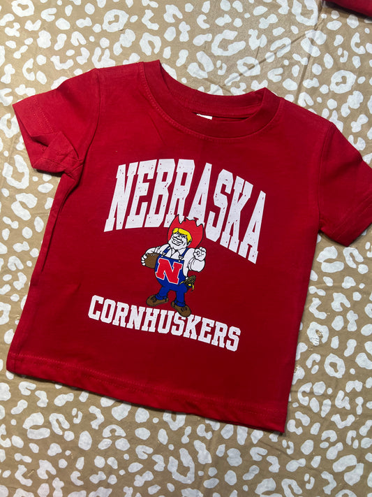 N Infant Rabbit Skins Red Tee