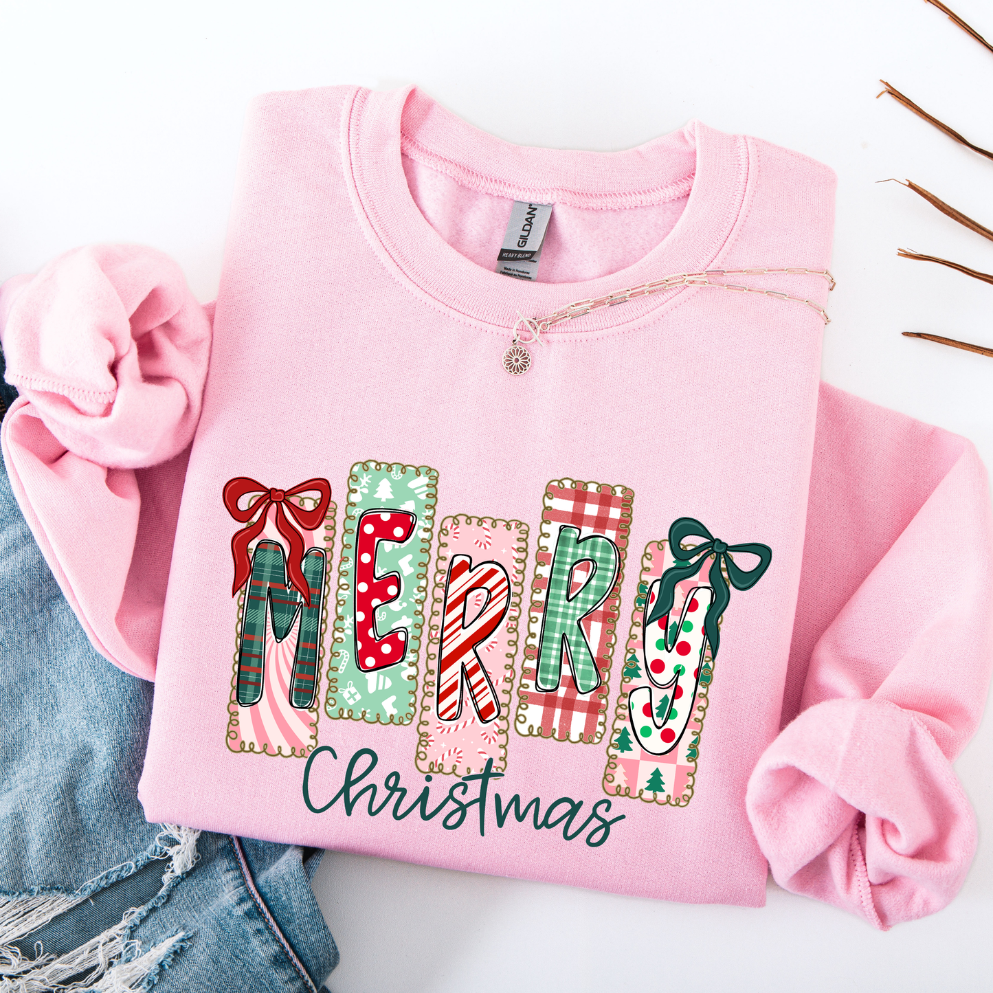 Pink Merry Christmas