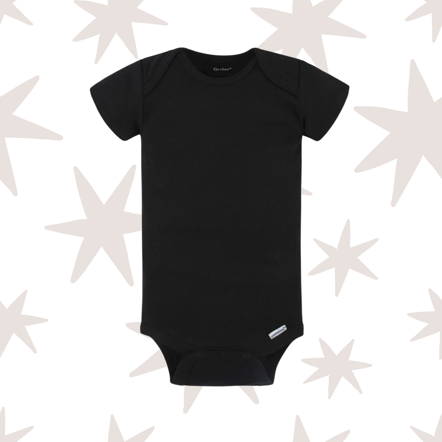 Black Gerber Onesie