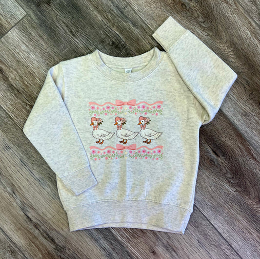 Sweet Goose Toddler Rabbit Skins Crewneck Sweatshirt