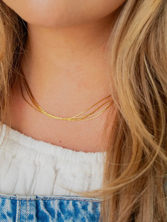 Dainty Multi-Layer Chain Necklace