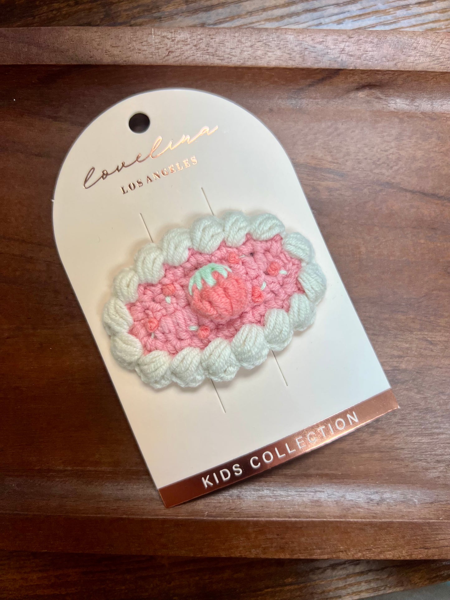 Crocheted Hair Clip