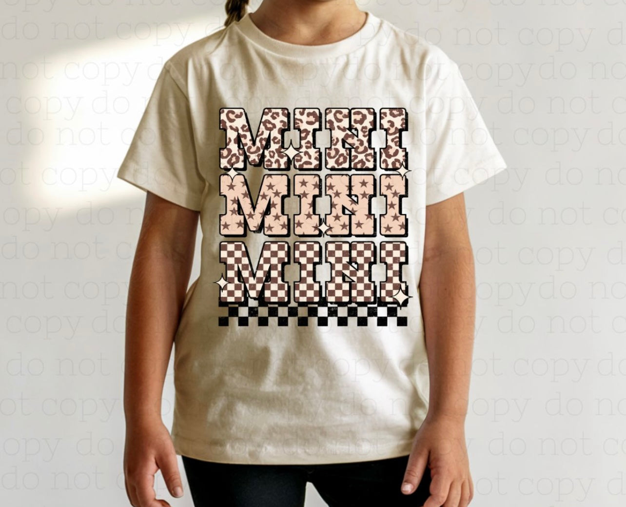 Leopard/Checkered Mini