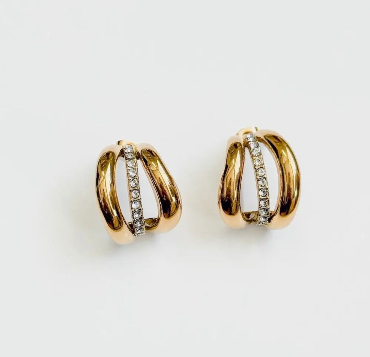 Tansy Trio Half Hoop Earrings