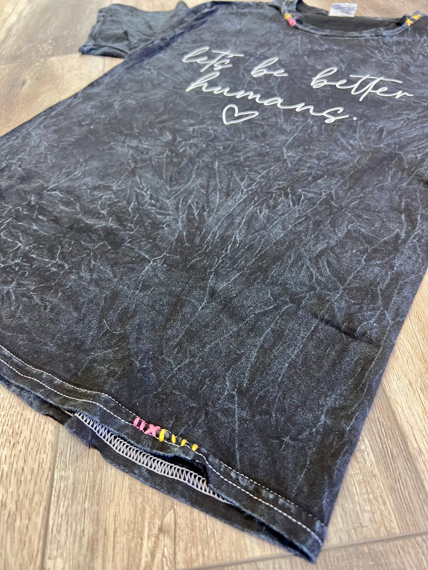 Better Humans Colortone Mineral Wash Distressed T-Shirt