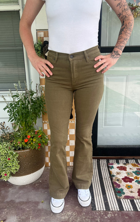 Stetson Jeans (Olive Green)