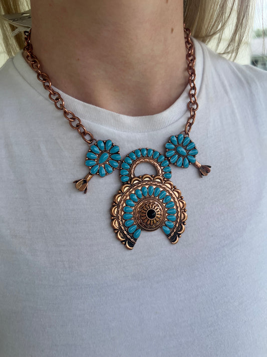 Western Pendant Necklace